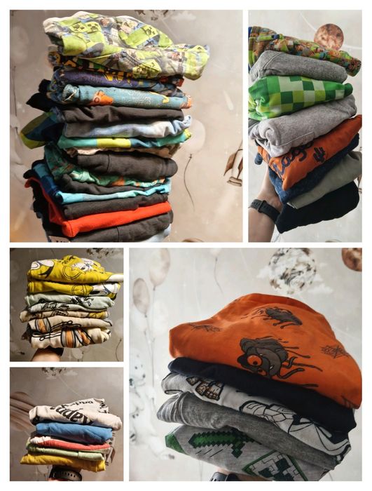 Mega paka dla chłopaka 134, 45 sztuk!