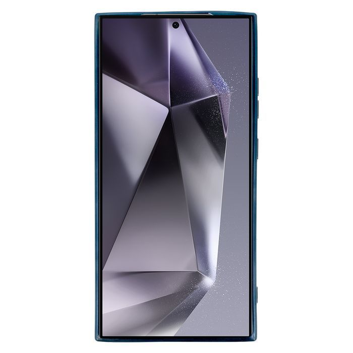 Metallic Magsafe Case Do Samsung Galaxy S22 Ultra Niebieski
