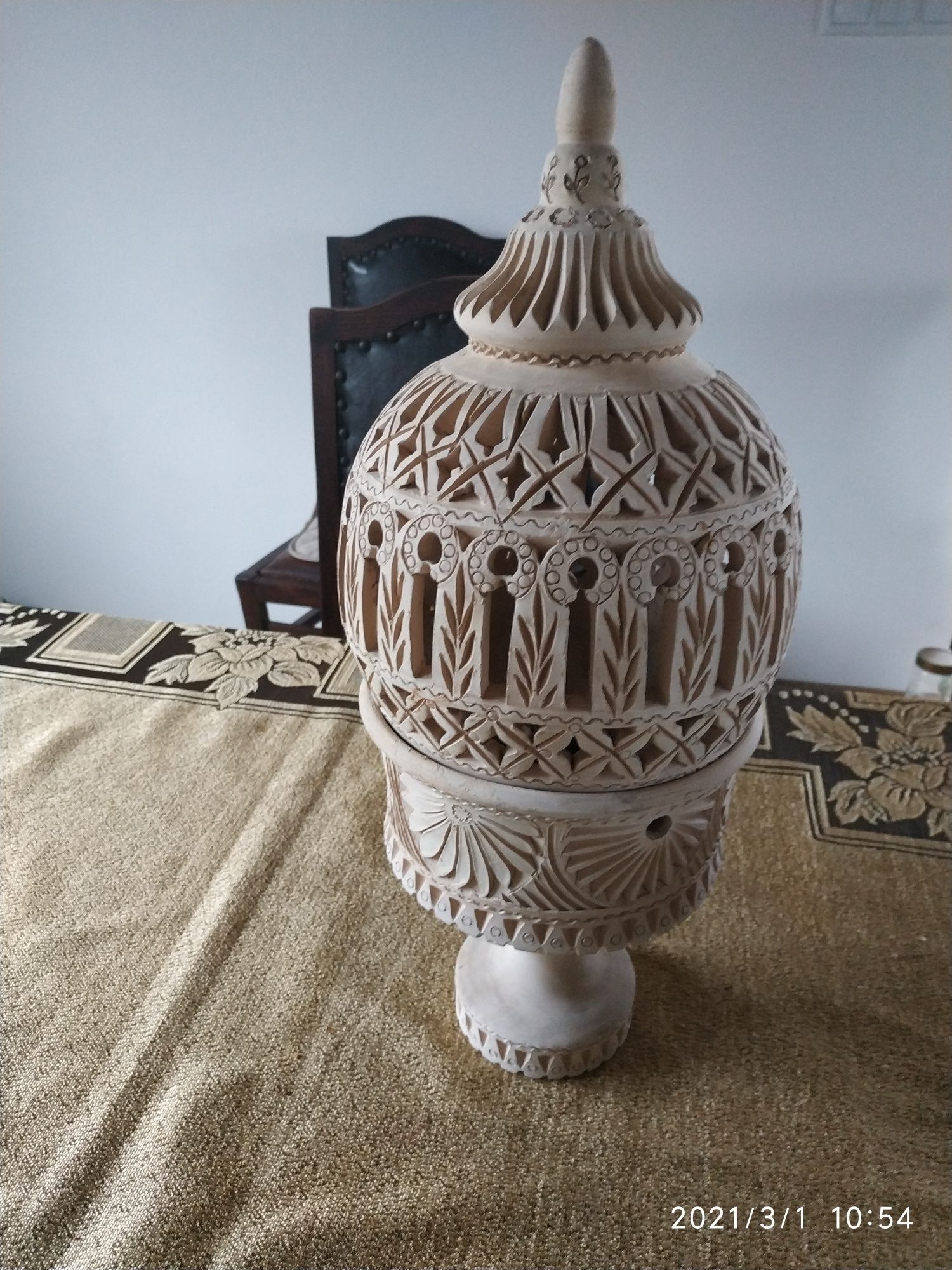 Arabska lampa gliniana