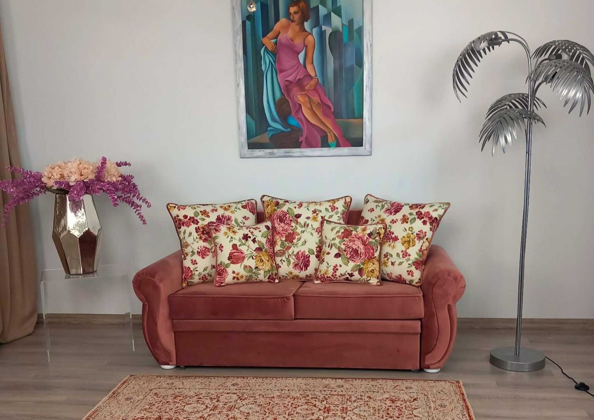 Kanapa Sofia 3 osobowa ze skóry naturalnej