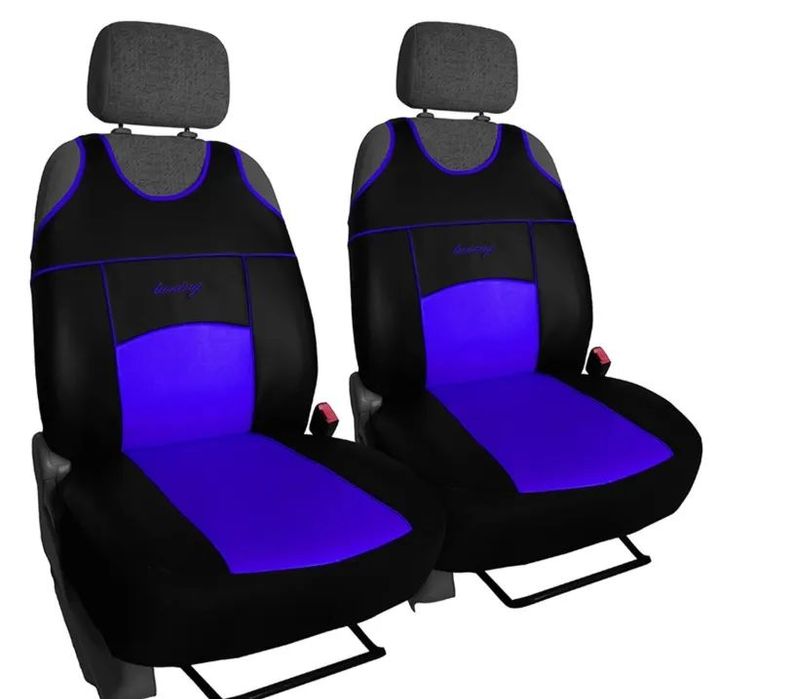 KOSZULKI POKROWCE NA FOTELE SAMOCHODOWE UNIWERSALNE NA PRZÓD SKÓRZANE SKÓRA