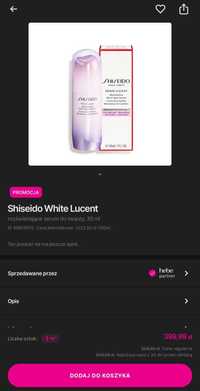 Shiseido White Lucent 30 ml rozświetlające serum do twarzy Nowe