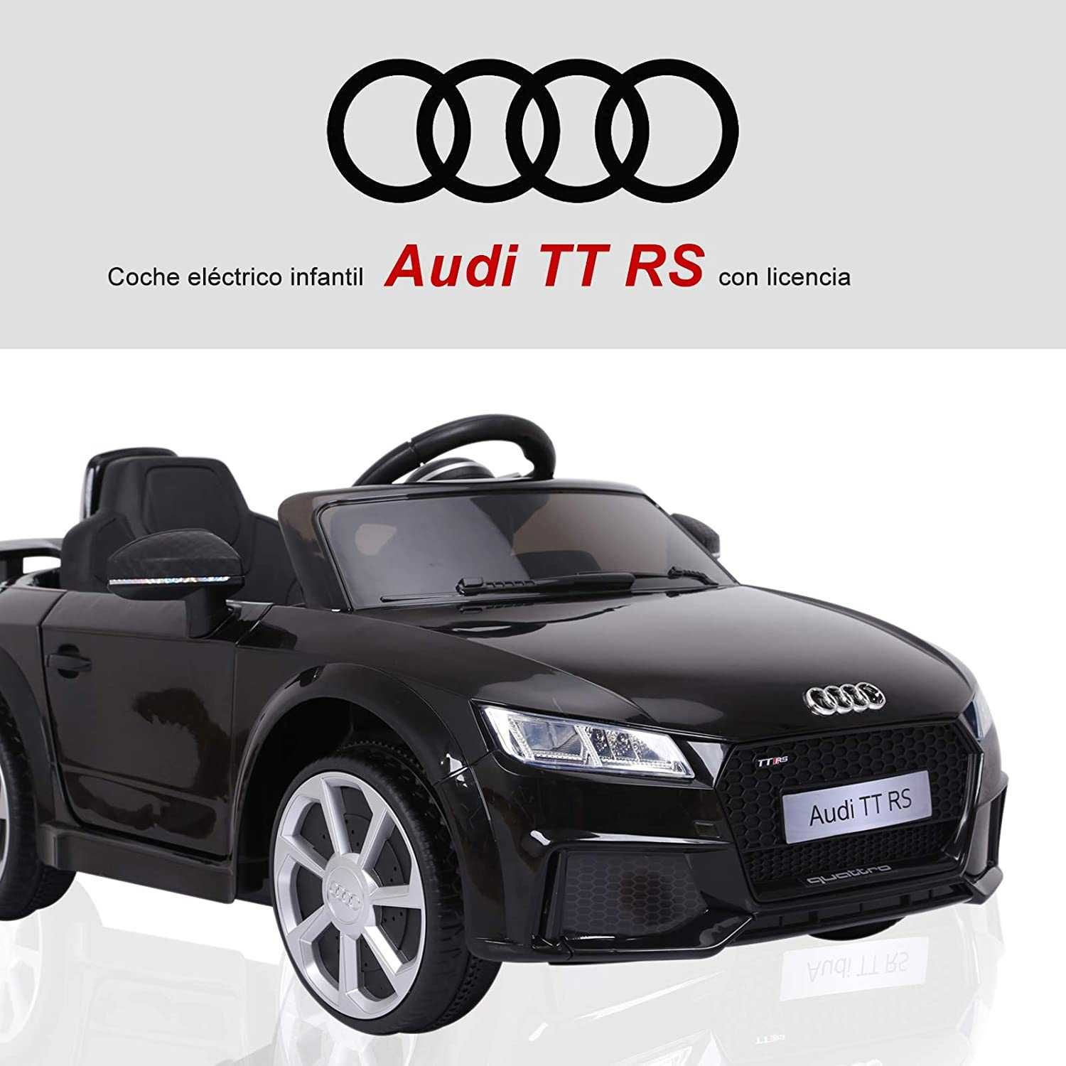 Carro elétrico Audi TT com certificado para crianças brinquedo NOVO