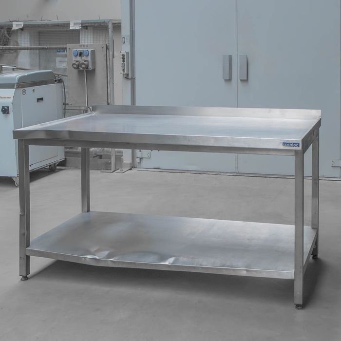 Stół gastronomiczny roboczy z półką ASCOBLOC 160x80x85 cm