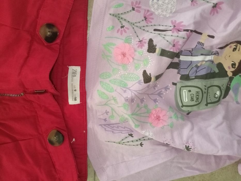 Roupa variada 7-10 anos marca