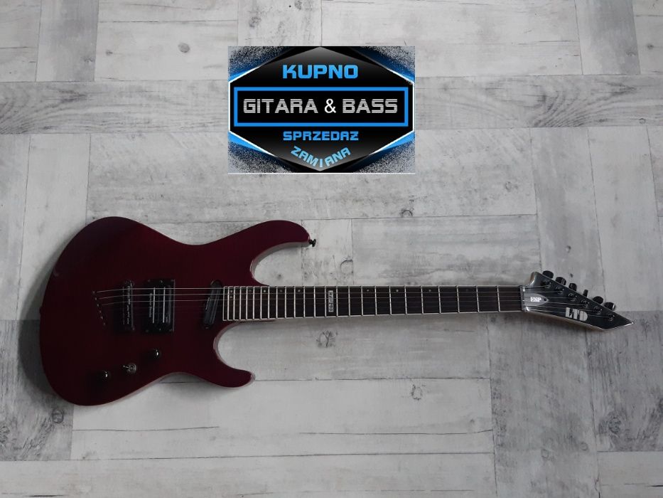 Profesjonalna Gitara ESP LTD mv200 -Seymour Duncan -Korea- lub zamiana