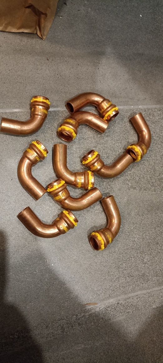Kolano comap do instalacji gazowych 10szt