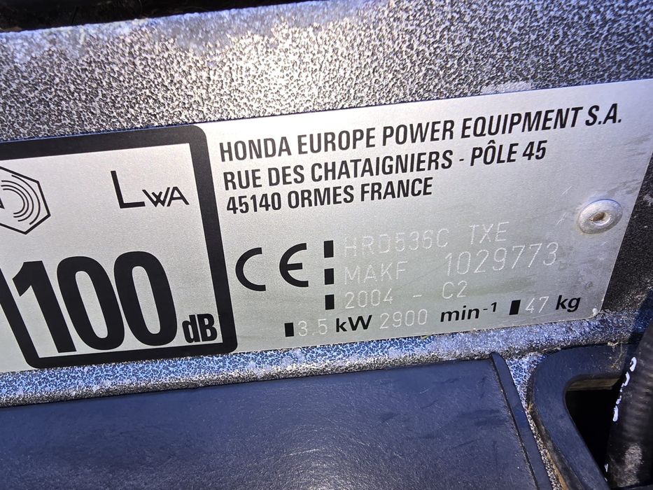 kosiarka HONDA HRX 537, John Deere produkcji USA