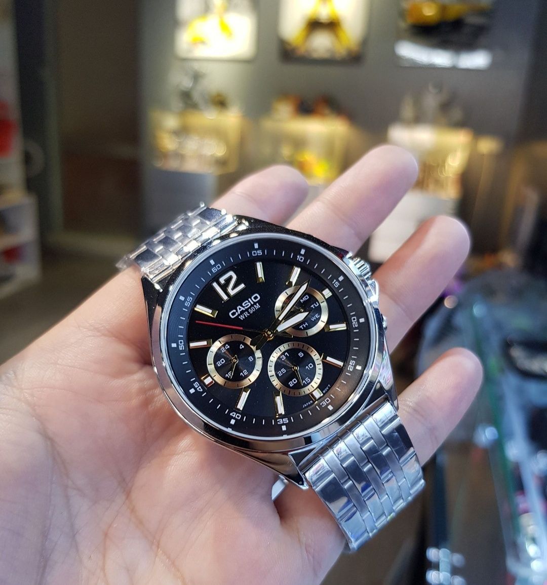 Часы Casio MTP-E303D-1A ОРИГИНАЛ! Мужские Касио Годинник Касіо Новое
