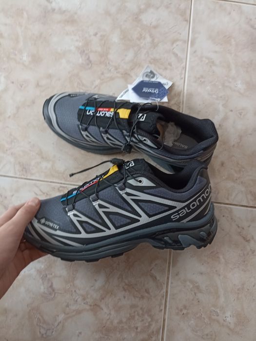 [БЕЗ ПЕРЕДОПЛАТИ] Кросівки Salomon xt-6 сірі