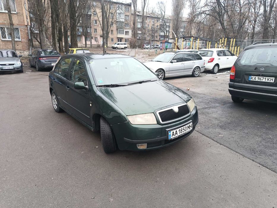 Skoda fabia 2002 года