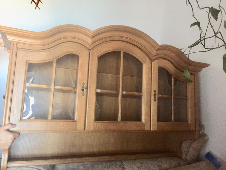 witryna dębowa jak nowa