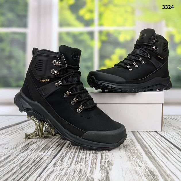 Черевики чоловічі зимові YIKE чорні