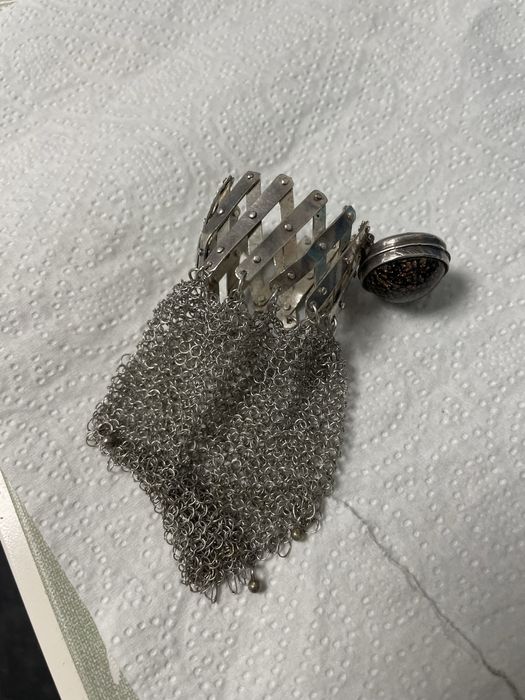 Porta moedas em prata