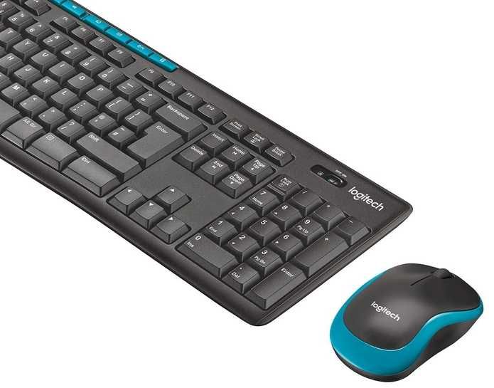 Клавіатура та мишка. Комплект бездротовий Logitech Wireless MK275