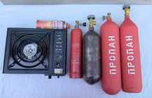Газовый баллон плита шланг