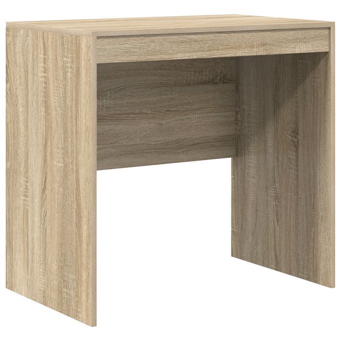 Vidaxl Biurko Sonoma Oak 80X50X76 Cm Z Drewna Inżynieryjnego