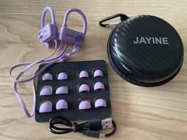Słuchawki sportowe bluetooth JAYINE fiolet