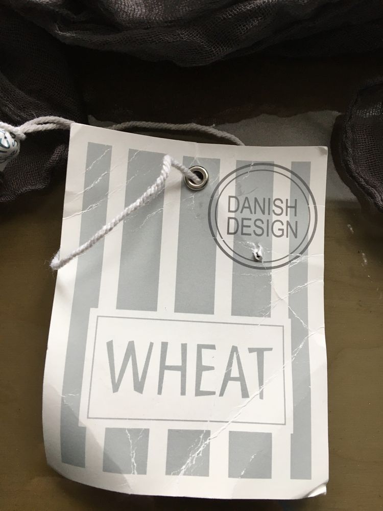 Szalik Wheat szary 100% cotton