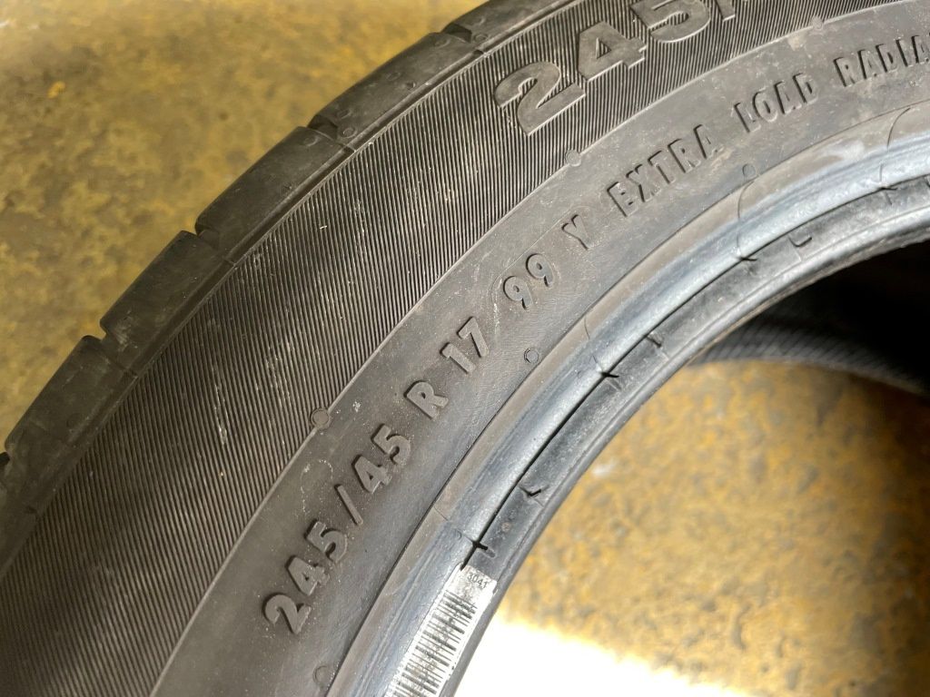 245/45 R17 Continental  остаток 80%