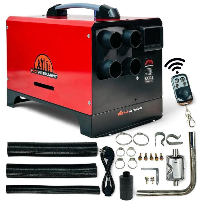 Автономний дизельний обігрівач (Автономка) AVT-5000W (12-24-220v)