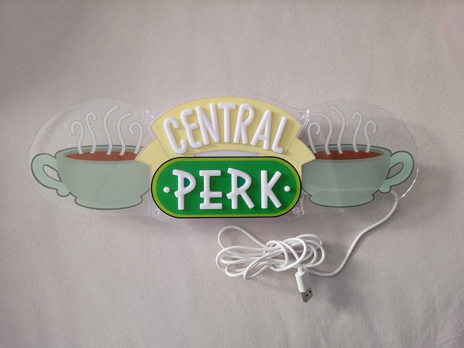 Neon Friends Central Perk Lampka na usb