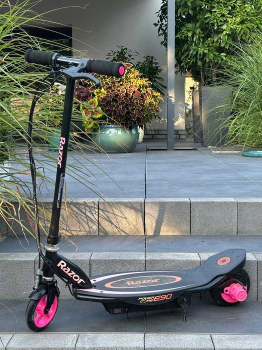 Hulajnoga elektryczna dziecięca Razor E90 Powercore Owa pink