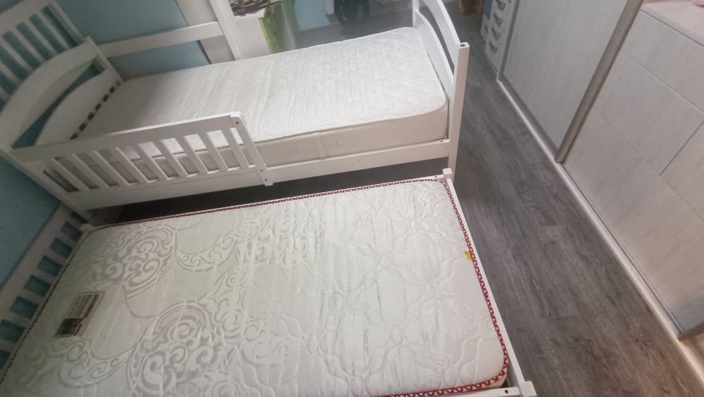 Ліжко односпальне Каріна люкс з додатковим висувним місцем