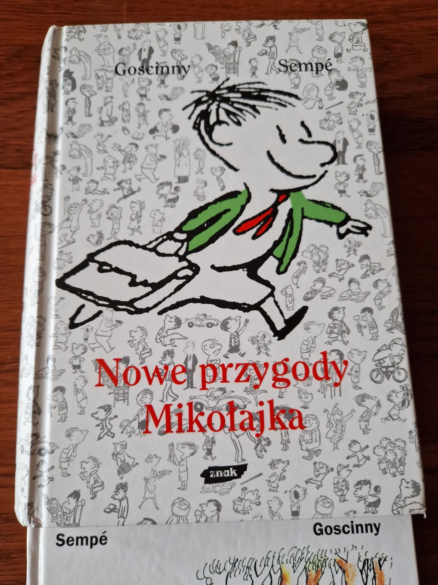 Zestaw 2 książek o Mikołajku. Gościnny Sempe.