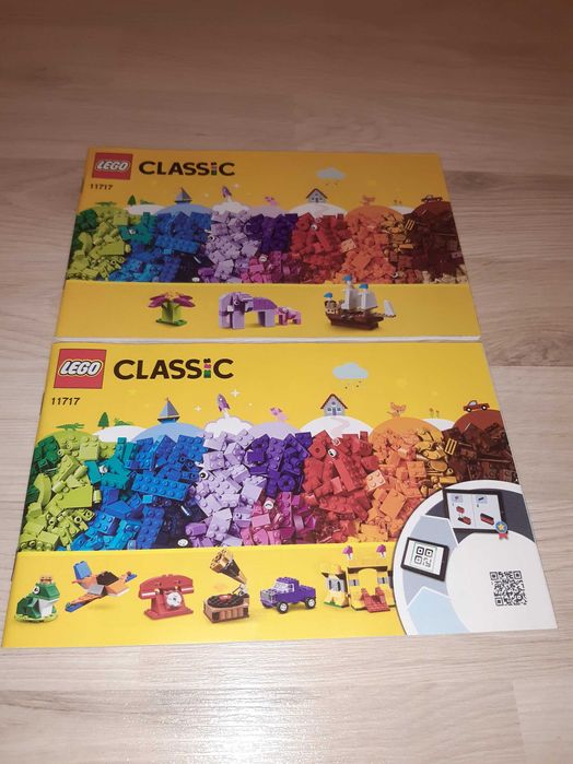 Puste pudełko Lego Classic po 11717 Bricks Bricks Plates + instrukcja