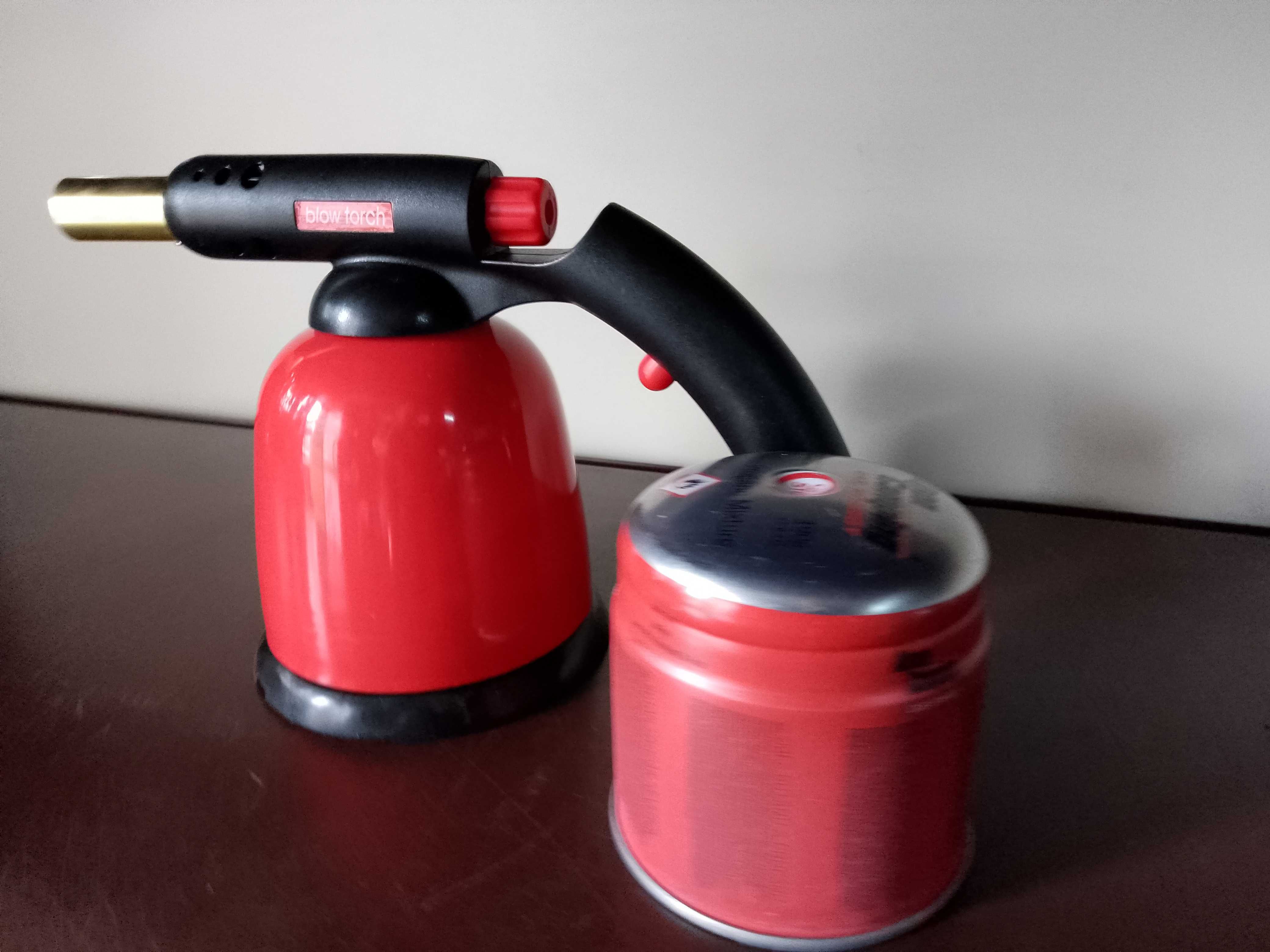 Lutlampa palnik lampa do lutowania gazowa GAZOWA + GAZ NABÓJ nowa 190g
