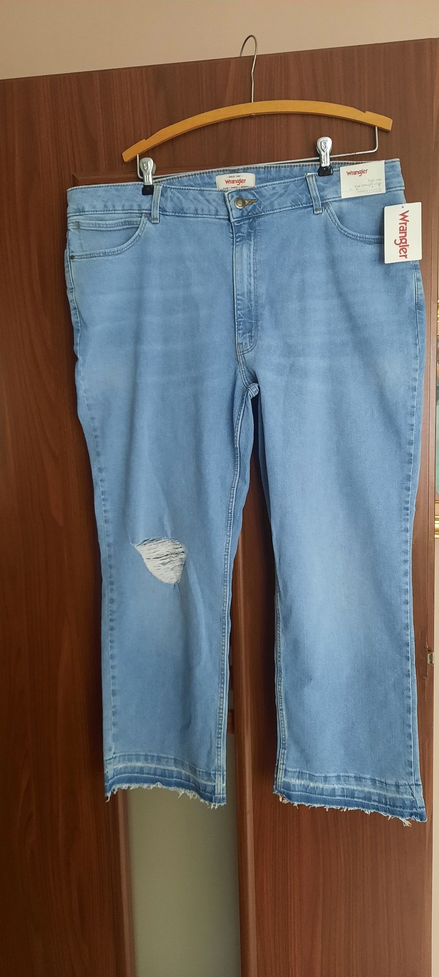 Wrangler duże jeansy