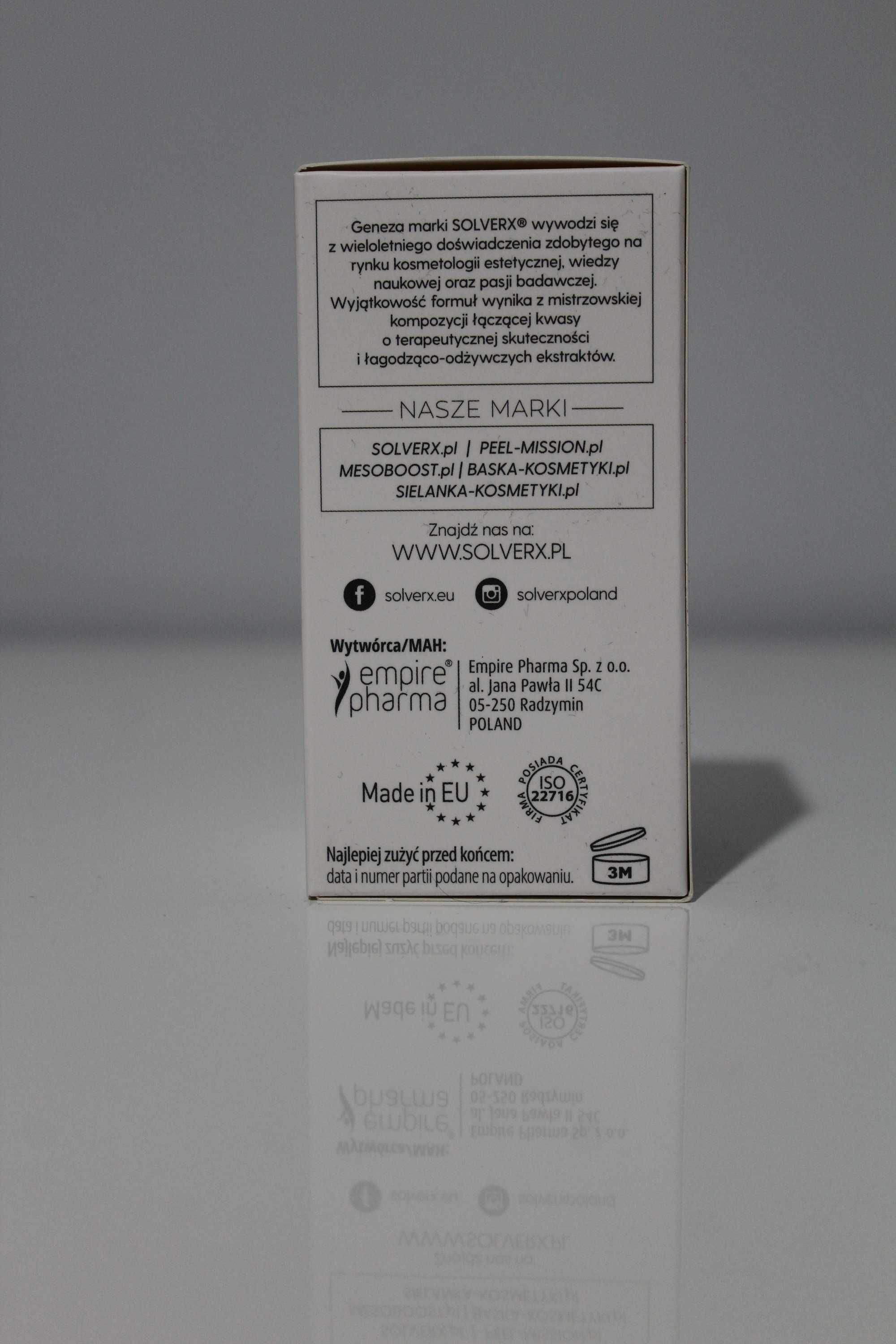 SOLVERX Dermomaska Vit C z kompleksem kwasów 50ml