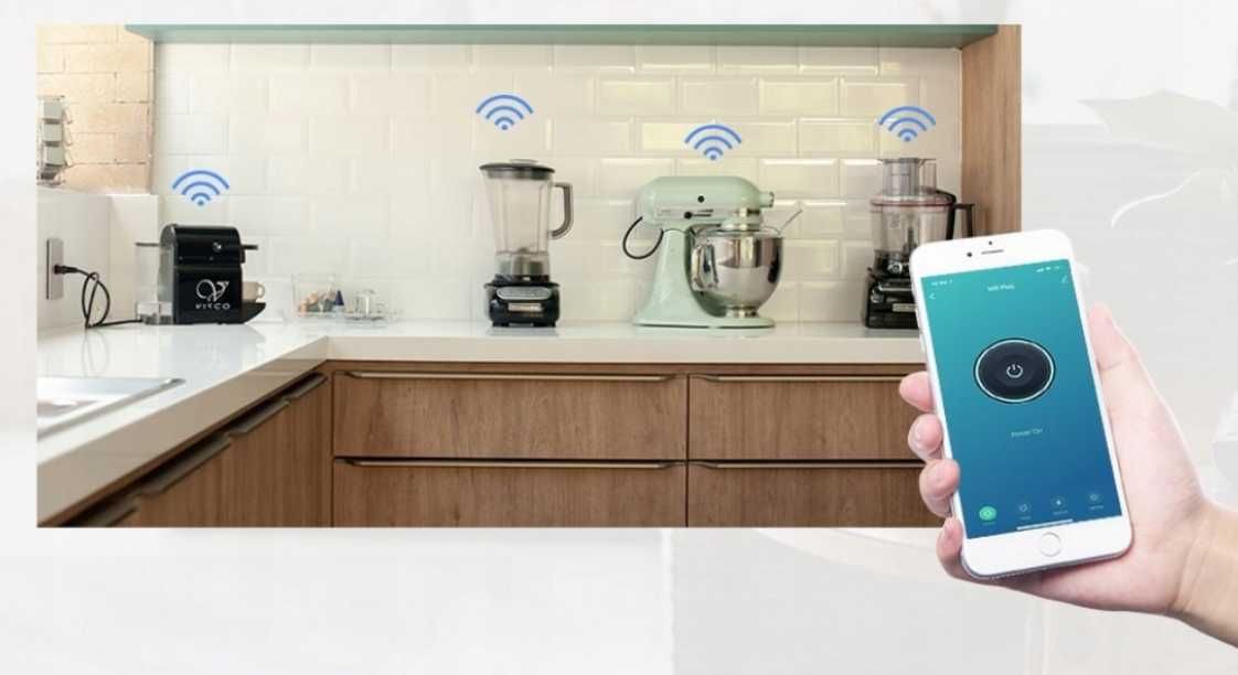 Inteligentne gniazdko elektryczne smart wifi tuya