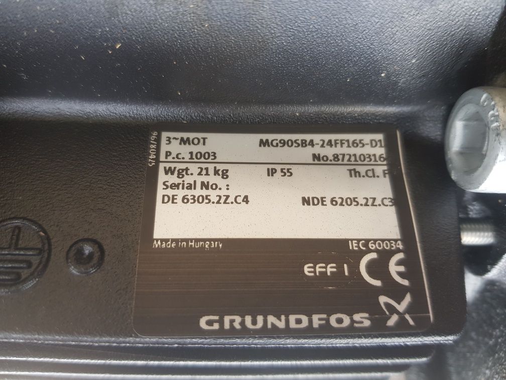Pompa liniowa grundfos mg90sb4 LFP pt1 80/70 nówka