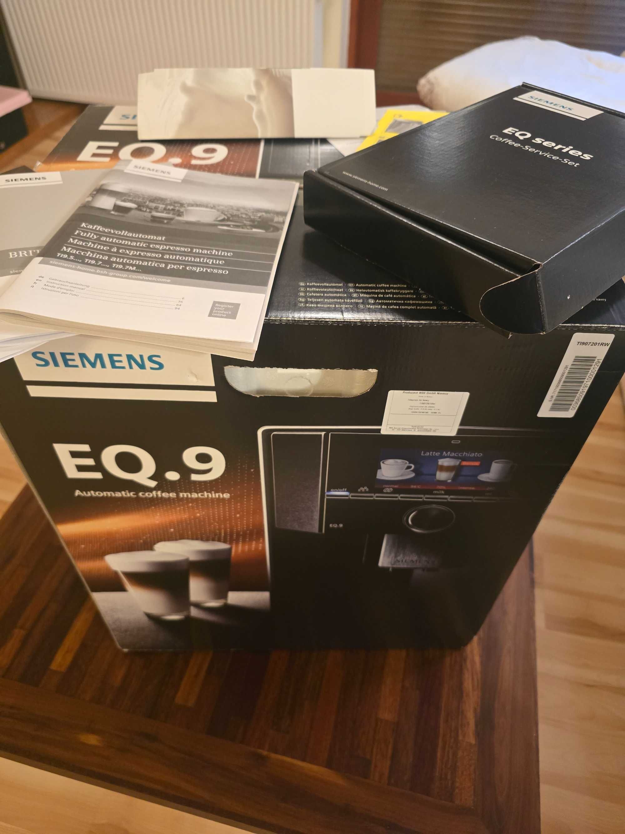 Ekspres Siemens EQ9 s700, wysoki model . Super stan