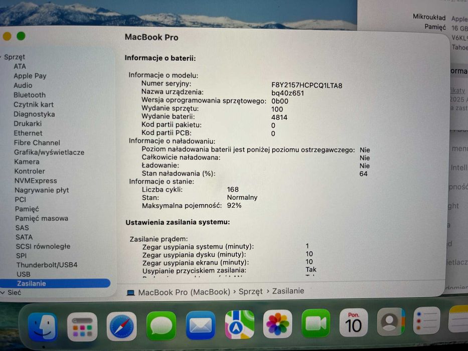 Laptop Apple MacBook A2442 Pro M1 Pro 16GB 512GB Space Gray 2021r FV23