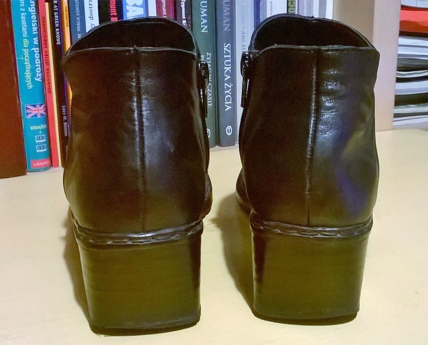 Buty skórzane Rieker 36