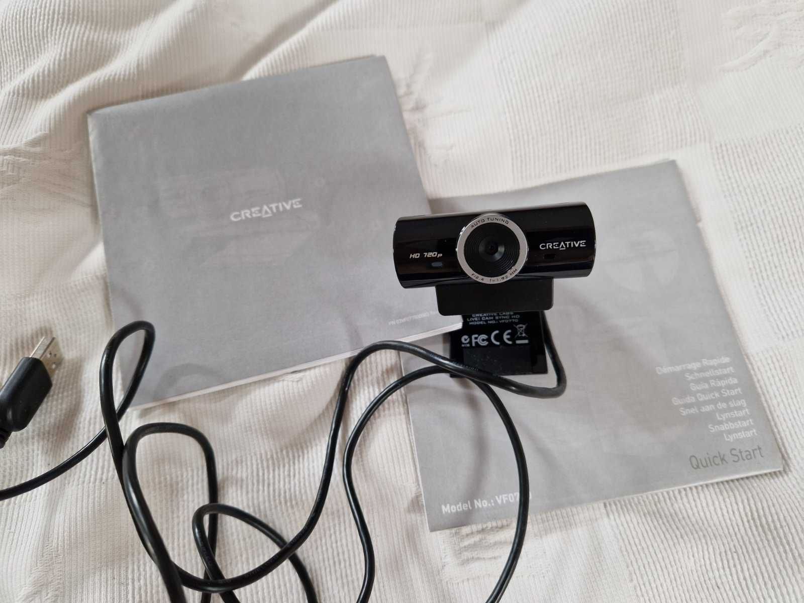 Kamera USB do komputera Creative Live! Cam HD720 praktycznie nowa
