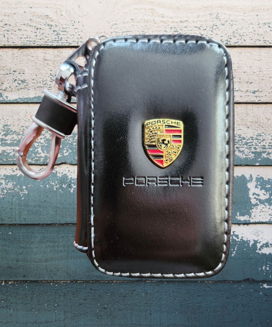 Porsche. Carteira, porta chaves. Novo