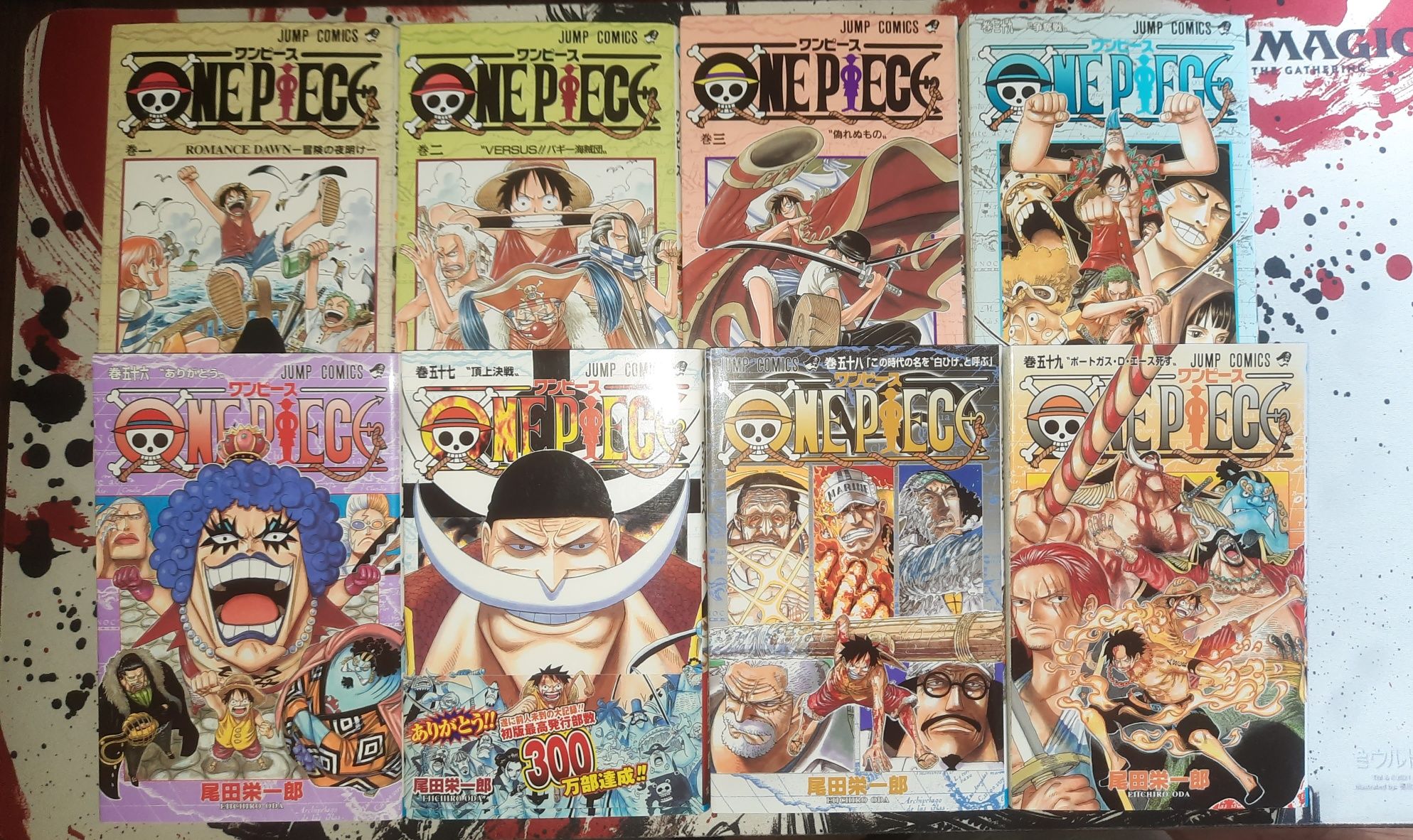 UNIKAT One piece manga JAPOŃSKIE WYDANIE 9 TOMÓW anime japonia komiks