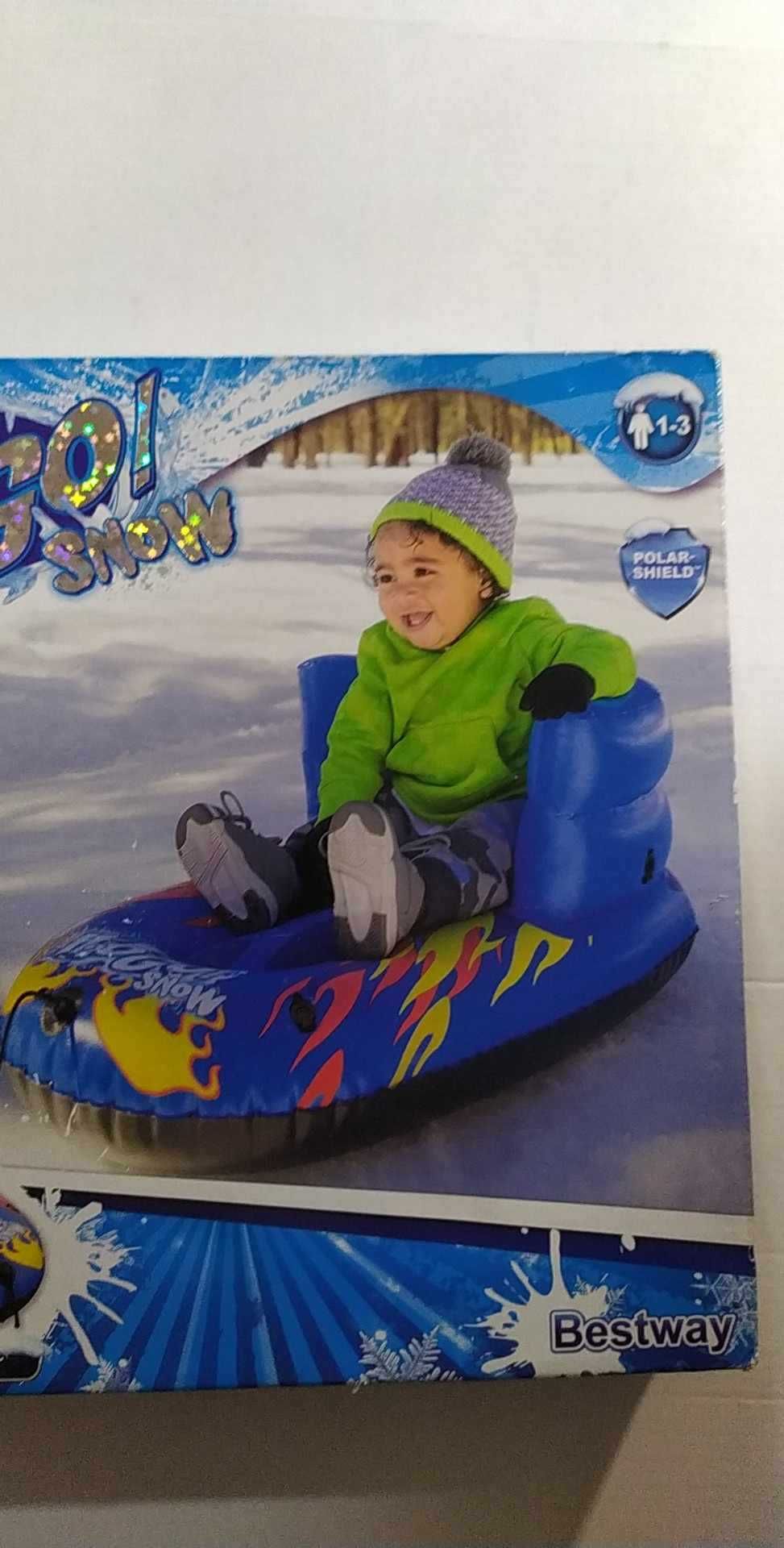 Winylowy ślizg Dmuchany sank Bestway H2OGO! Snow