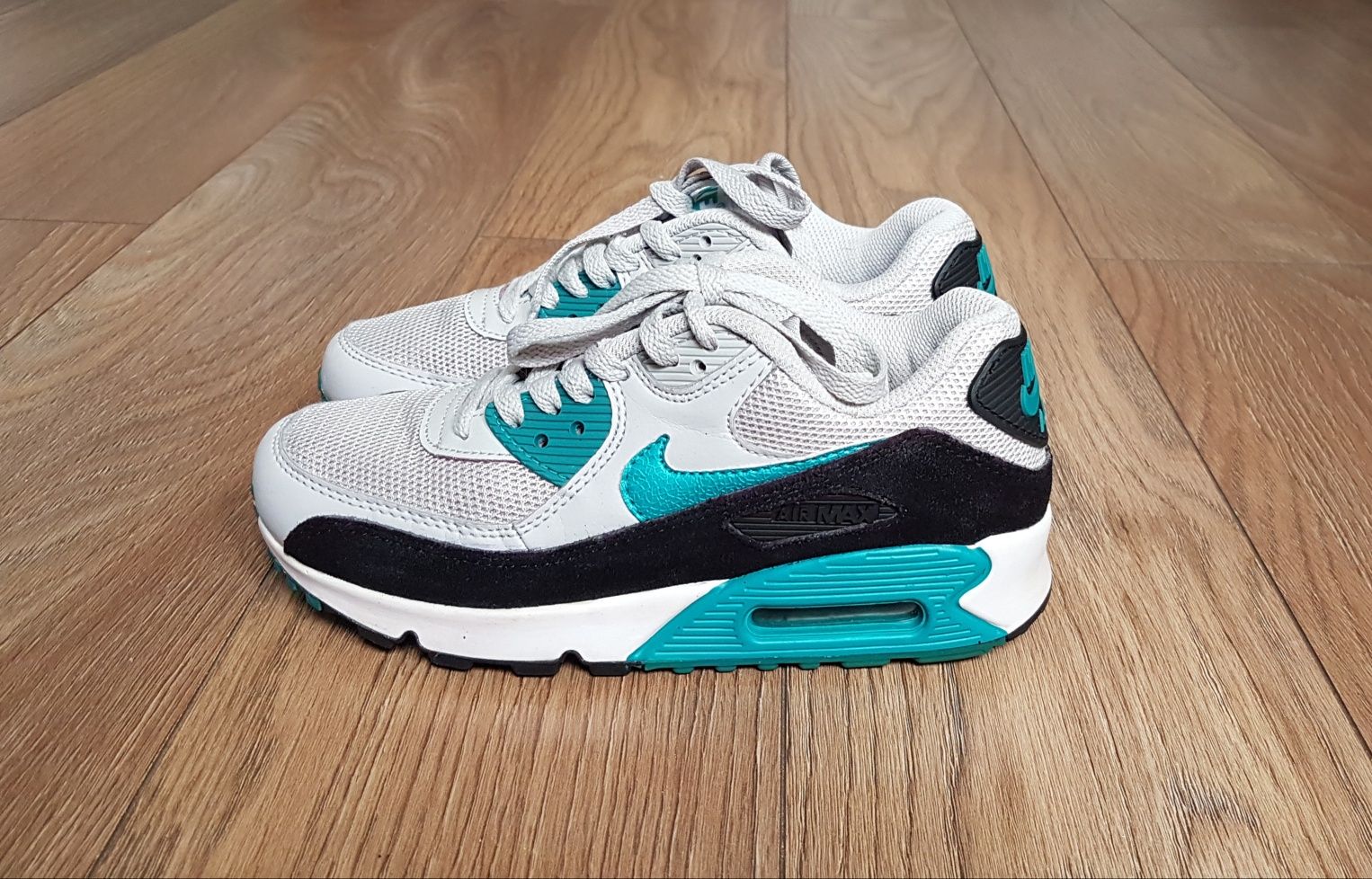 Buty Nike Air Max 90 White Green rozmiar  36 okazja Sneakers