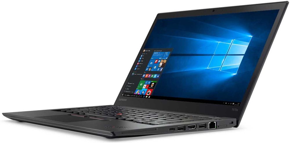 Biznesowy ThinkPad T470s Intel i5-7th/16GbDDR/256SSDNVMe/BateriaNOWA