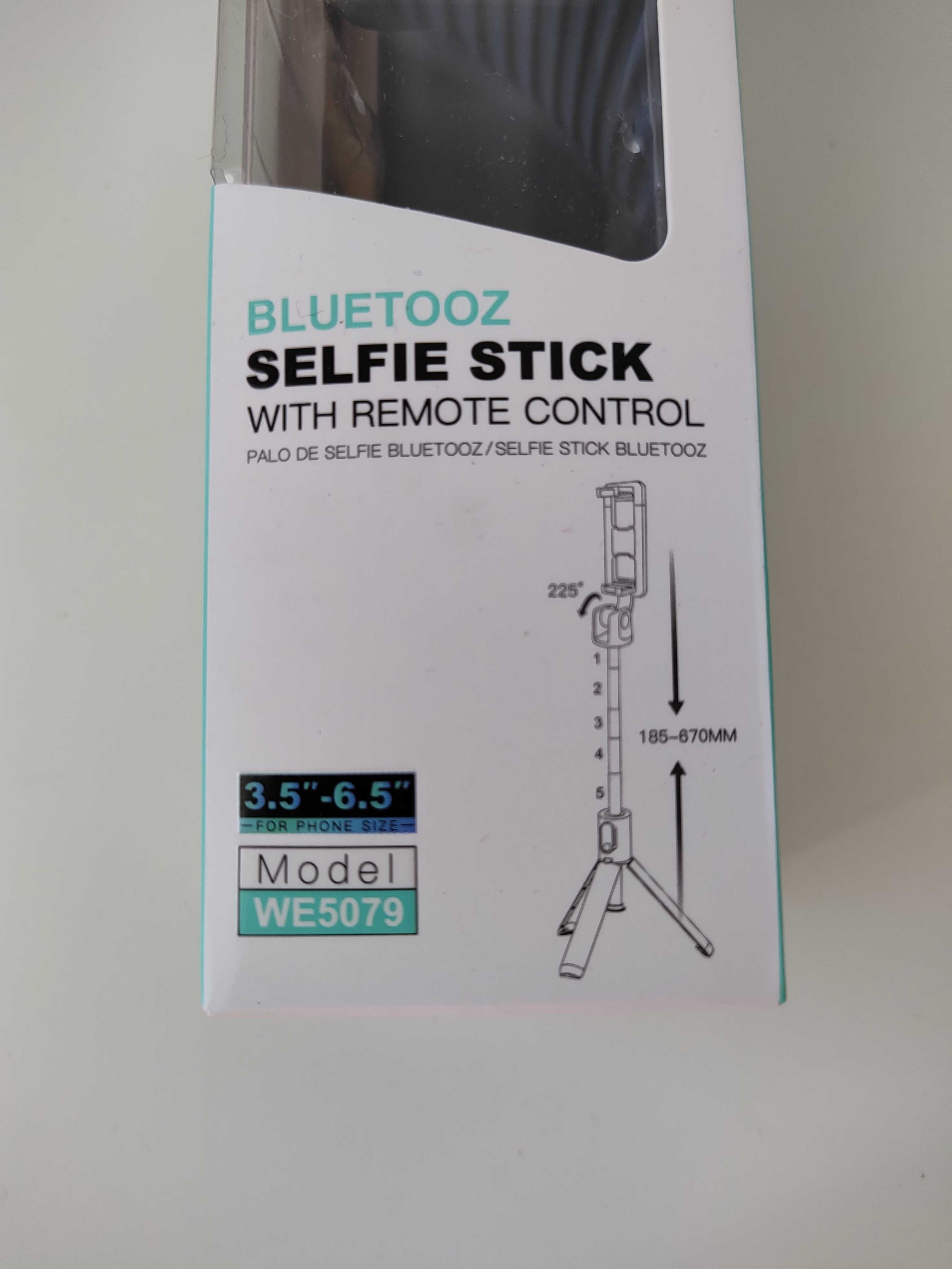 Ikrea Bluetooz Selfie stick kijek i statyw do telefonu pilot