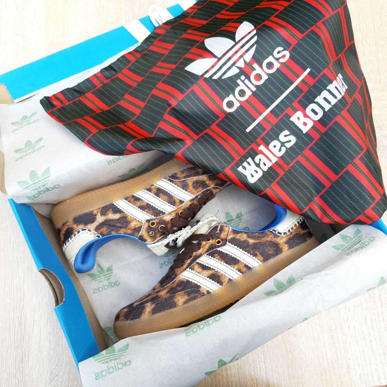 Жіночі кросівки Adidas Samba Pony Wales Bonner Leopard 20973 ЗНИЖКА