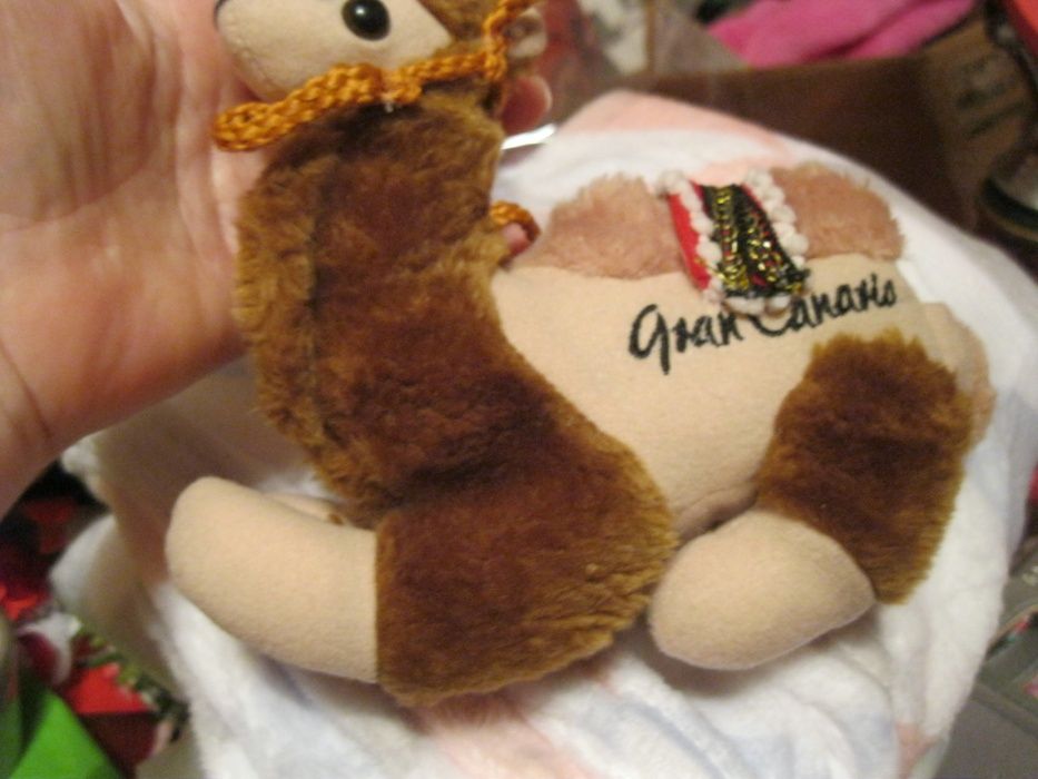 игрушка мягкая плюшевая верблюд gran canaria испания бубенчики