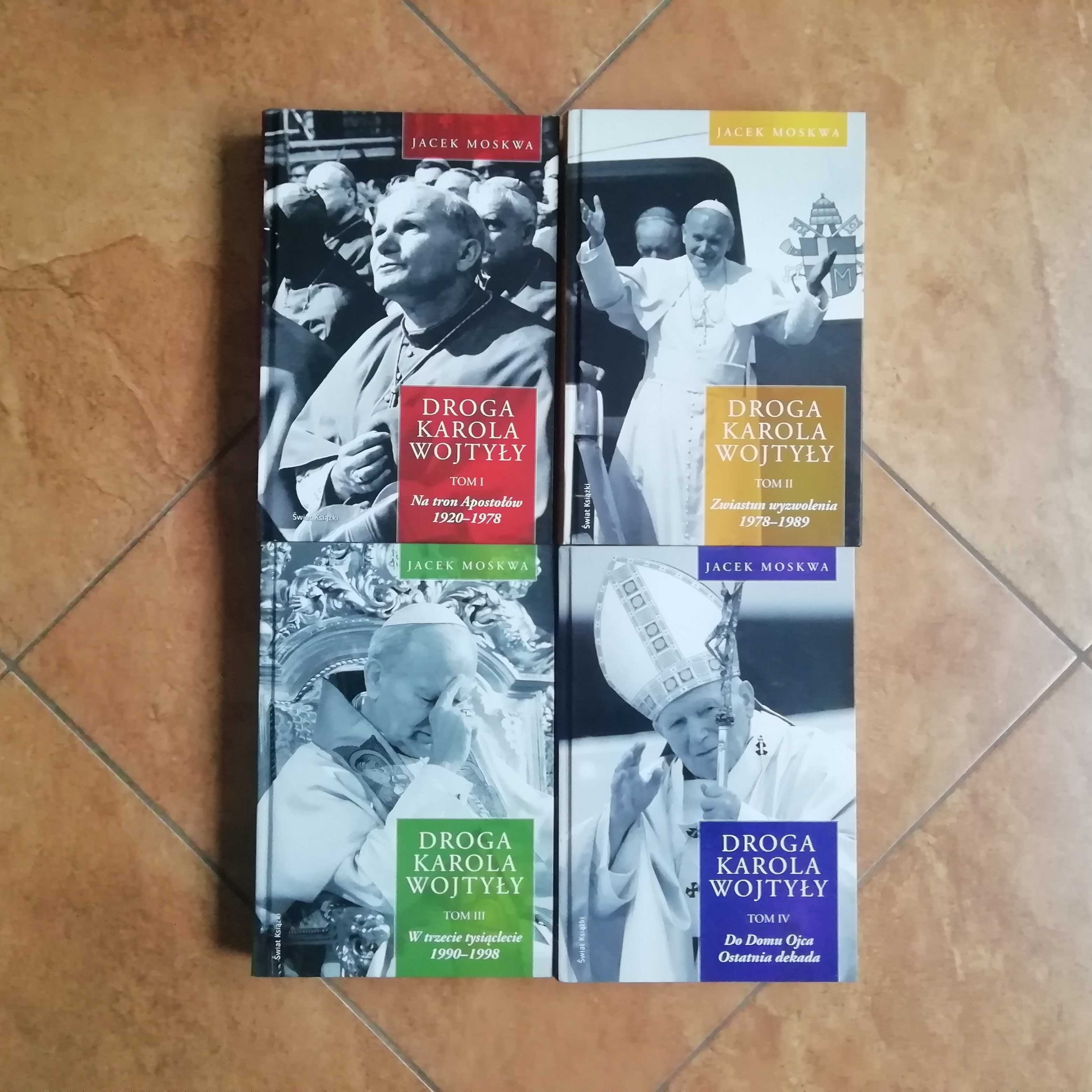 Jacek Moskwa Droga Karola Wojtyły t. 1-4