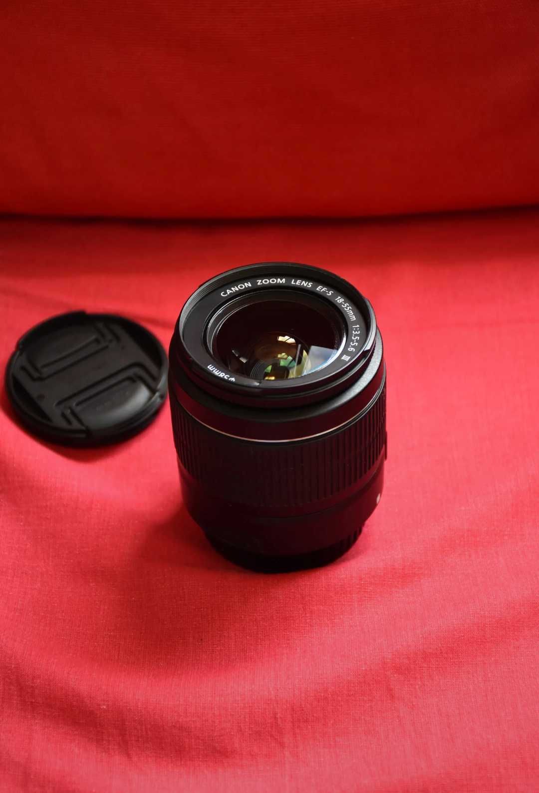 Lente Canon EF S 18 55mm f 35 56 III