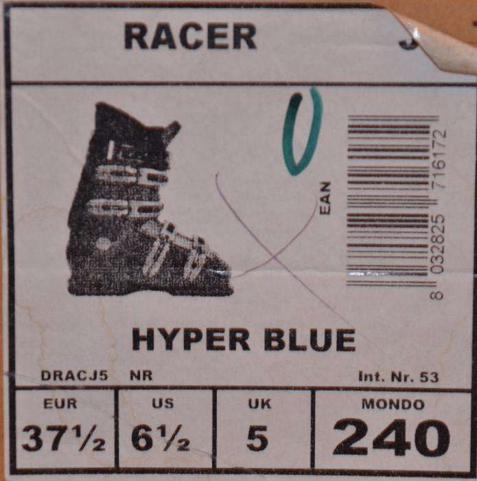 Buty narciarskie dziecięce DALBELLO Racer JR Hyper Blue